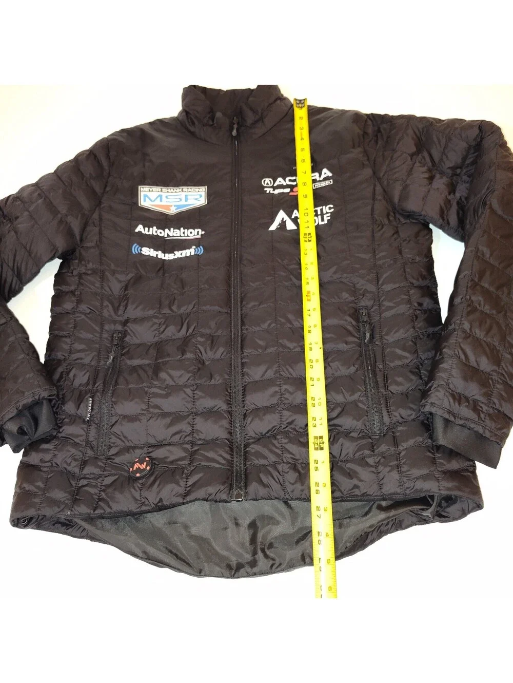 Fieldsheer Mobile Warming Heated Puffer Men's Puffer Jacket Acura Car Racing  M